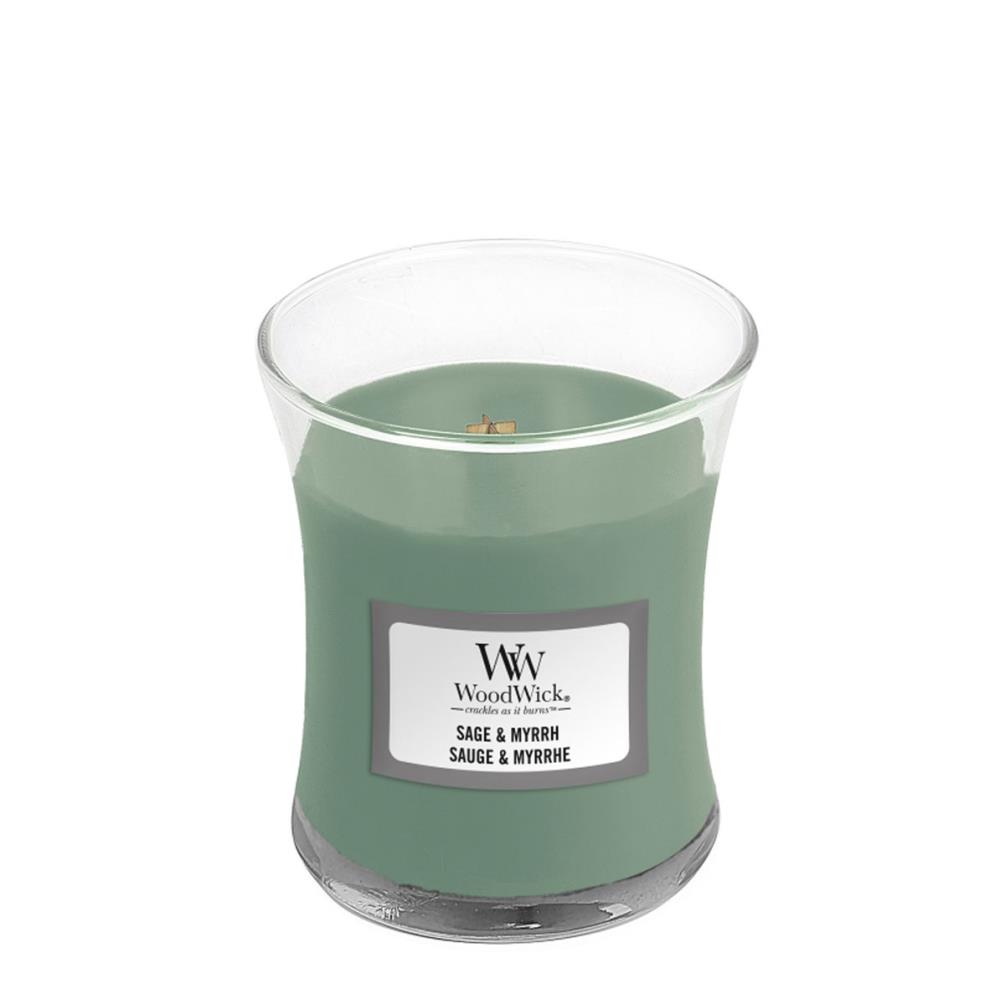 WoodWick Sage & Merrh Small Hourglass Candle £9.89